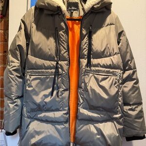 Sam Edelman Faux Shearling Lined Puffer Coat